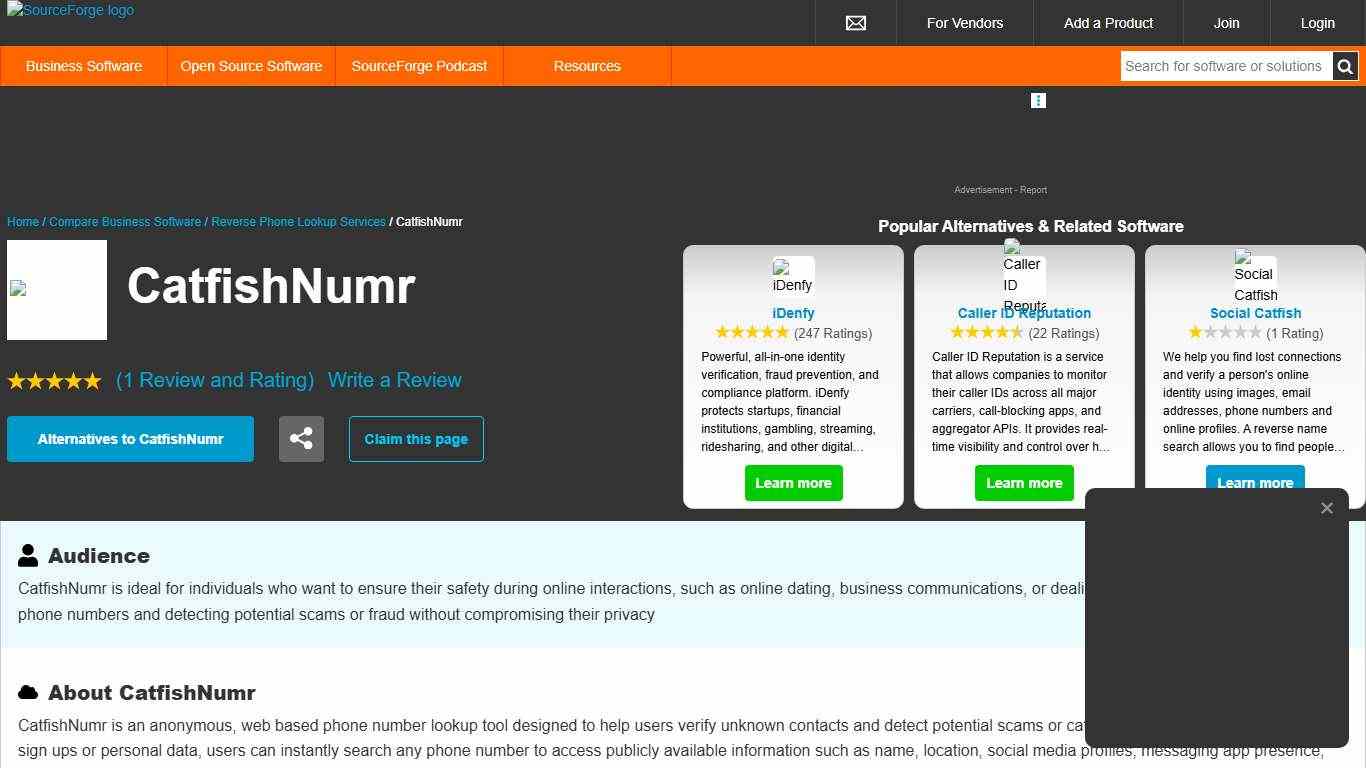 CatfishNumr Reviews in 2026